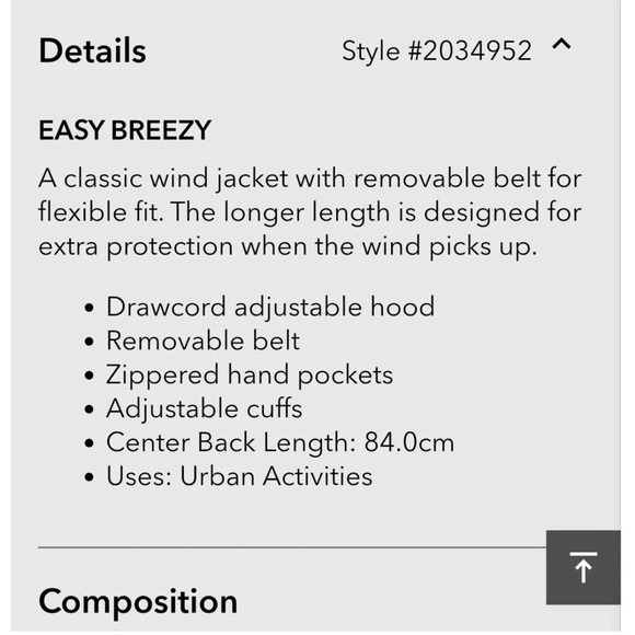 Columbia Women's Floral-Print Hooded Rain Jacket in Navy and Blush - Picture 8 of 8